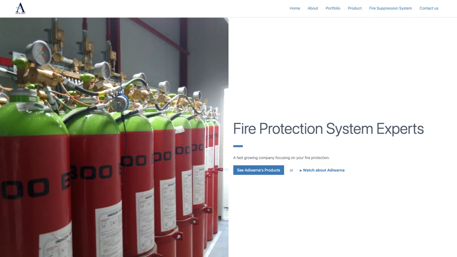 Adiwarna Company Profile Website