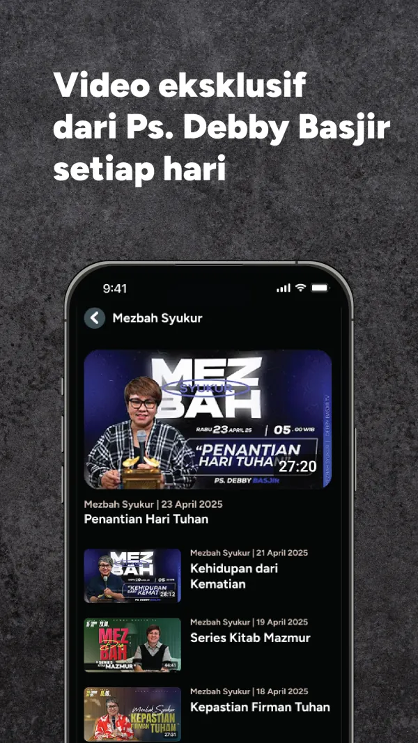 DBTV app screenshot 2