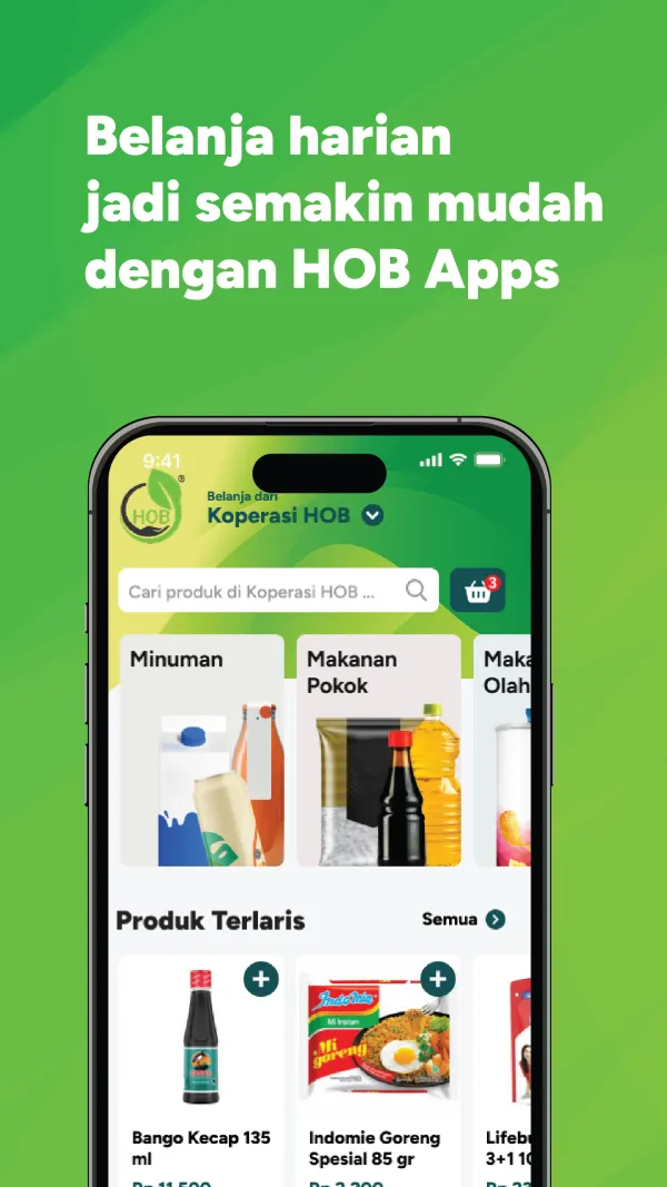 Koperasi HOB app screenshot 1
